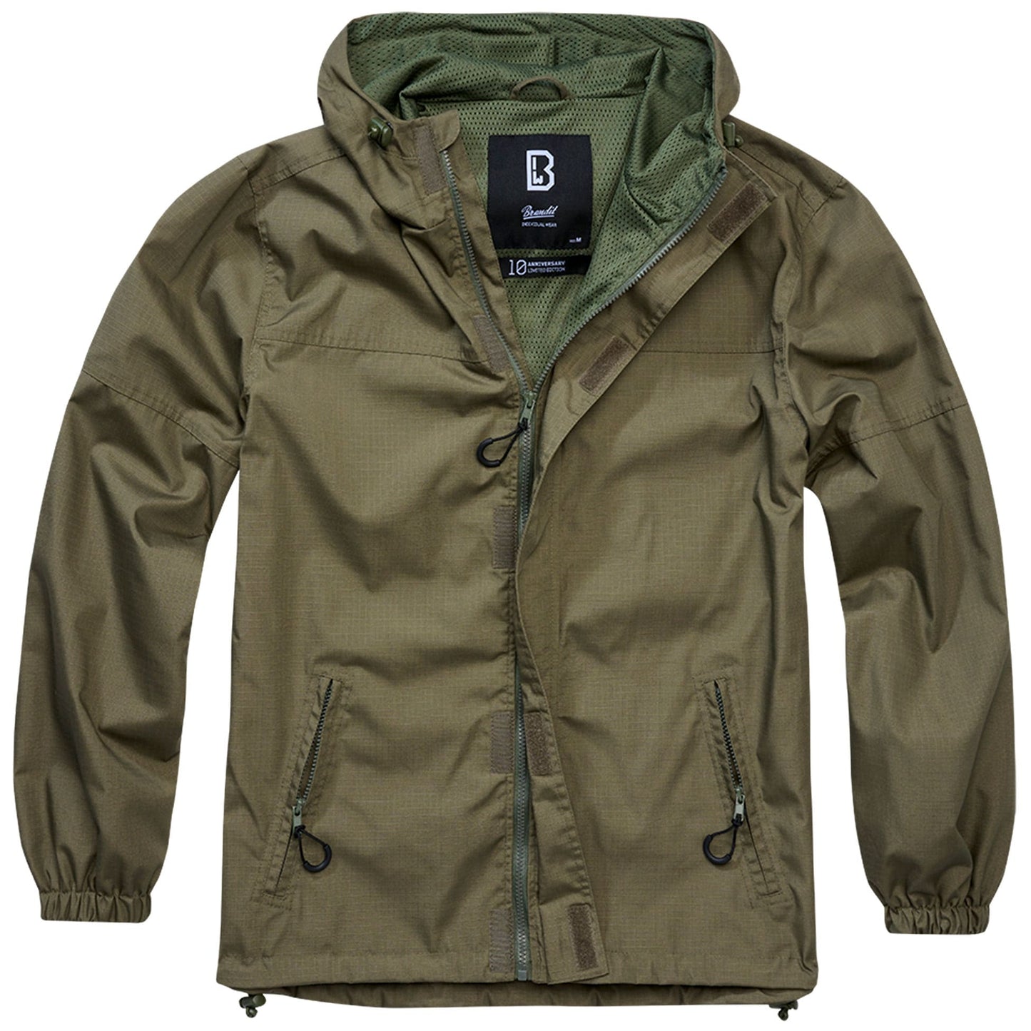 Kurtka Brandit Summer Windbreaker Frontzip Ripstop - Olive