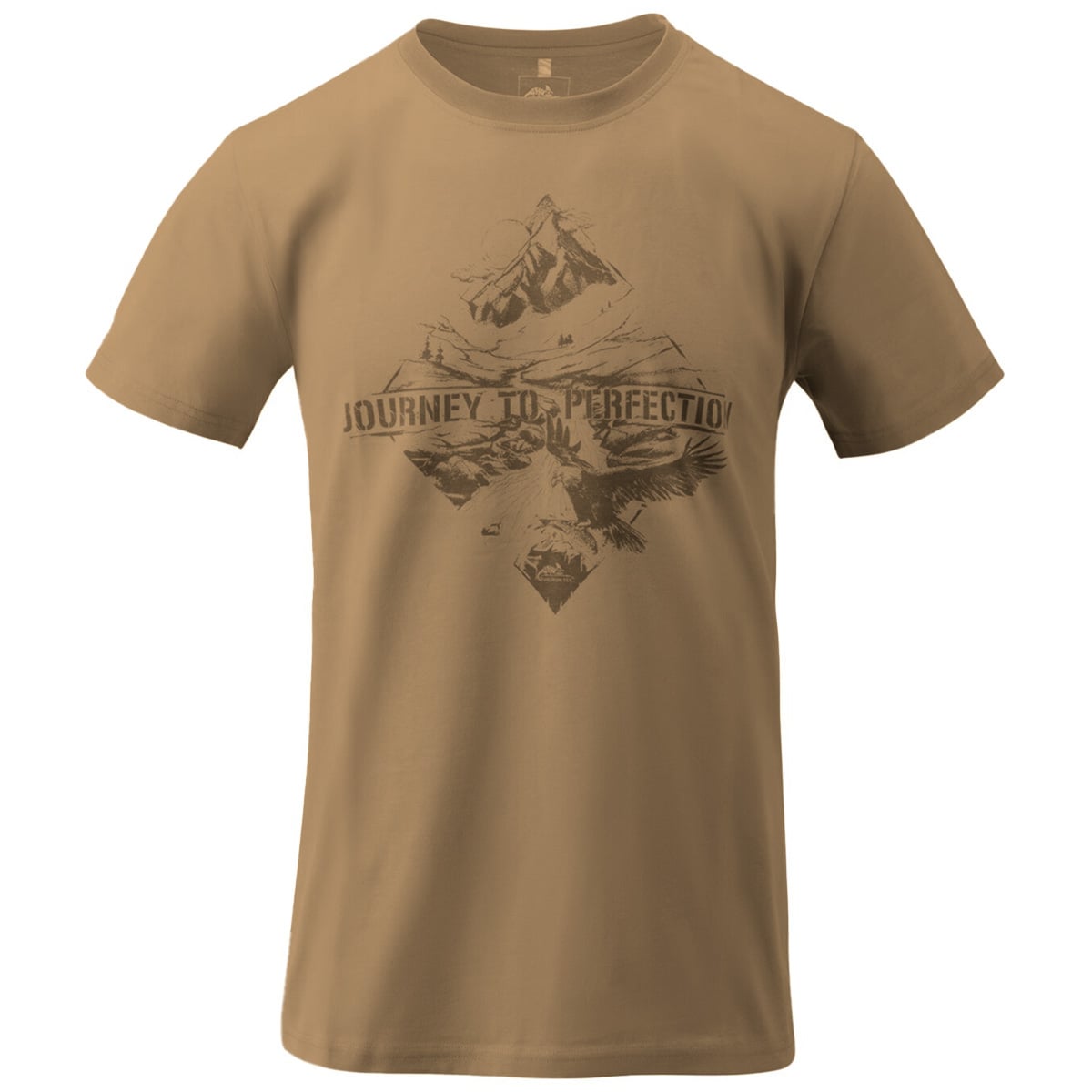 Koszulka T-shirt Helikon Mountain Stream - U.S. Brown