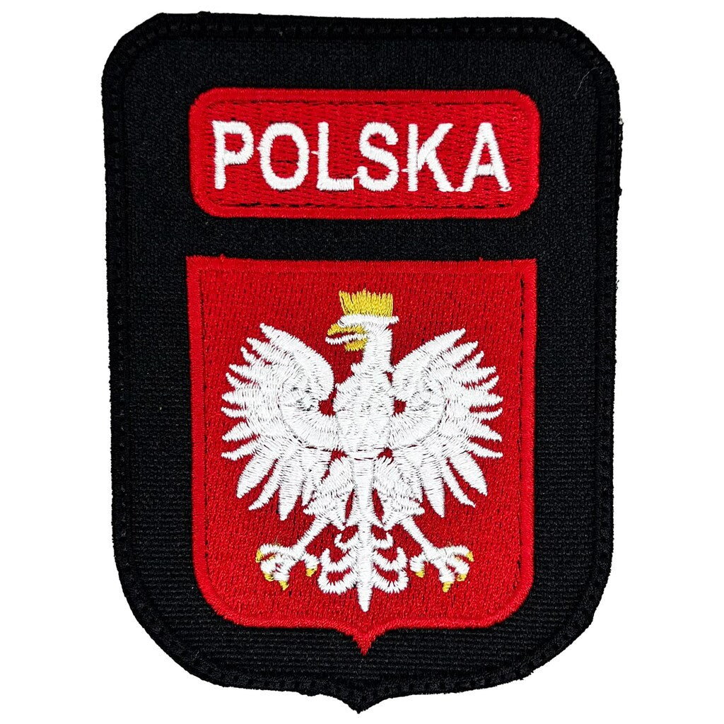 Naszywka Herb Polska 80 x 110 mm