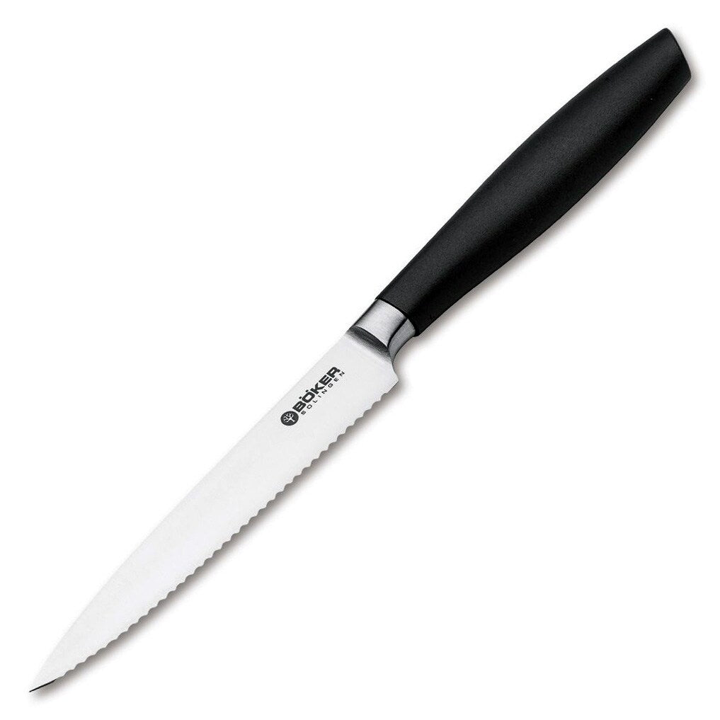 Nóż kuchenny Boker Solingen Core Professional - ząbkowany do warzyw