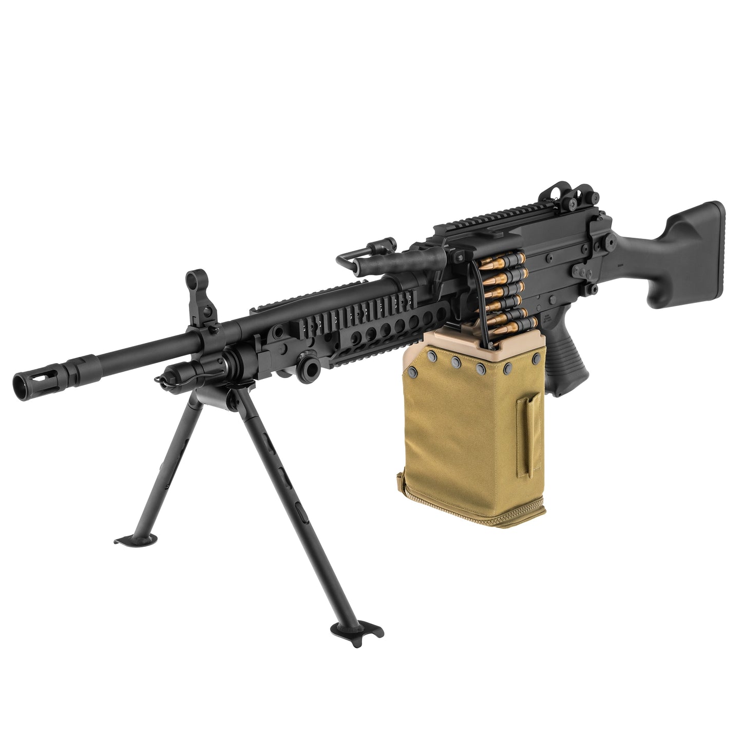 Karabin maszynowy AEG Cybergun FN MK48 - Black