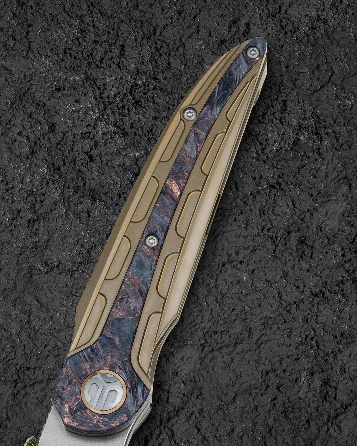 Nóż składany Bestech Knives Prydwen - Bronze