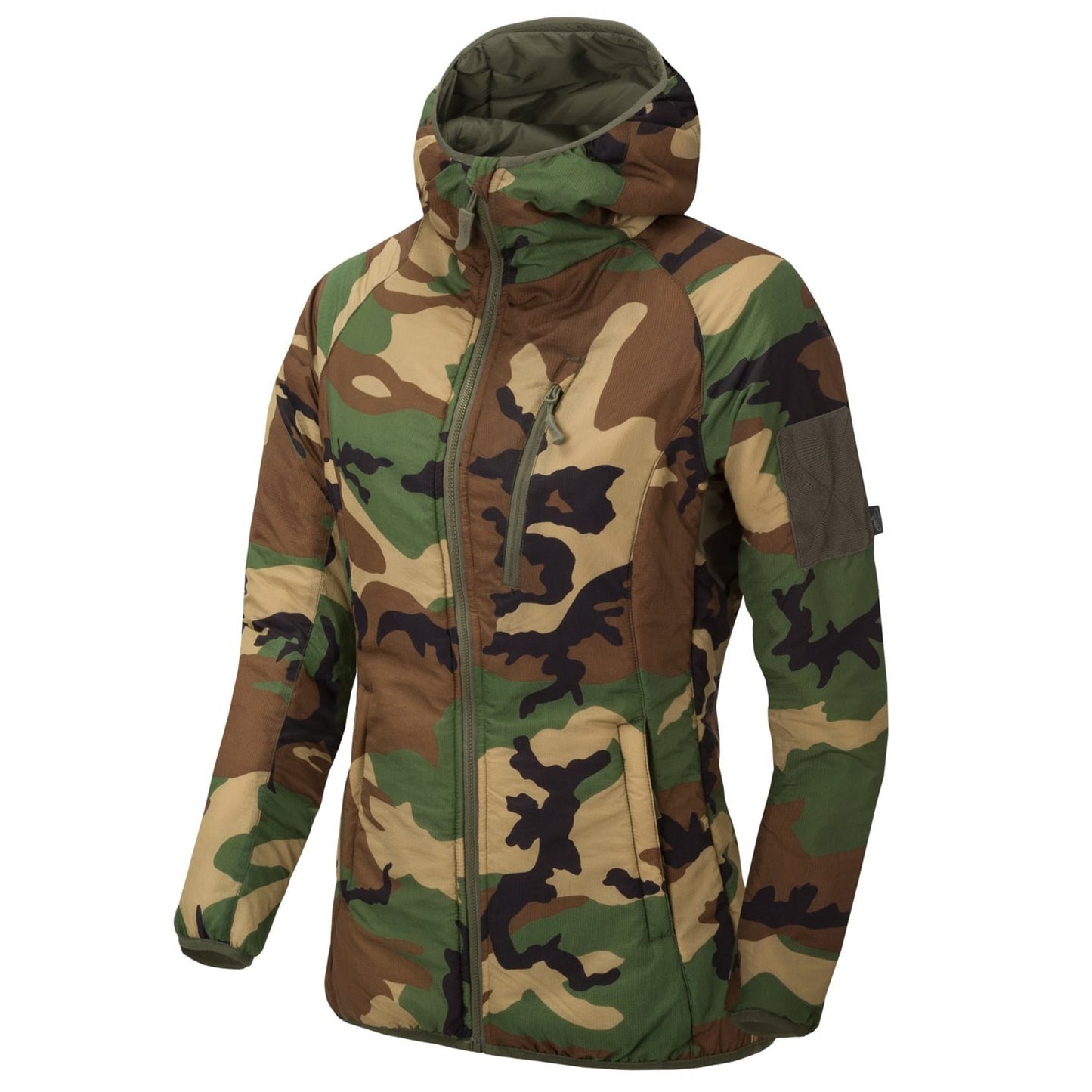 Kurtka damska Helikon Wolfhound Hoodie - US Woodland