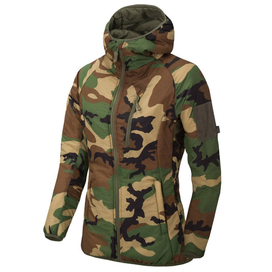 Kurtka damska Helikon Wolfhound Hoodie - US Woodland