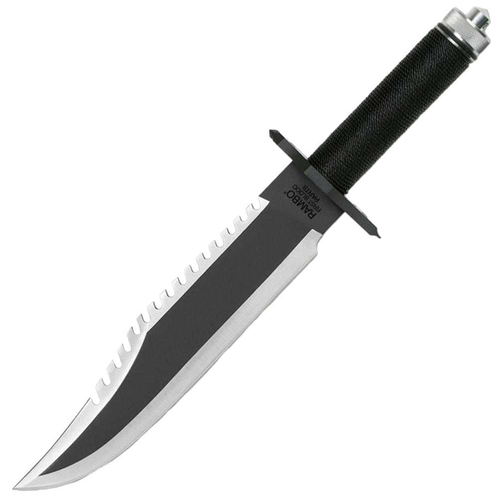 Nóż Hollywood Collectibles Group Rambo First Blood Part II SE