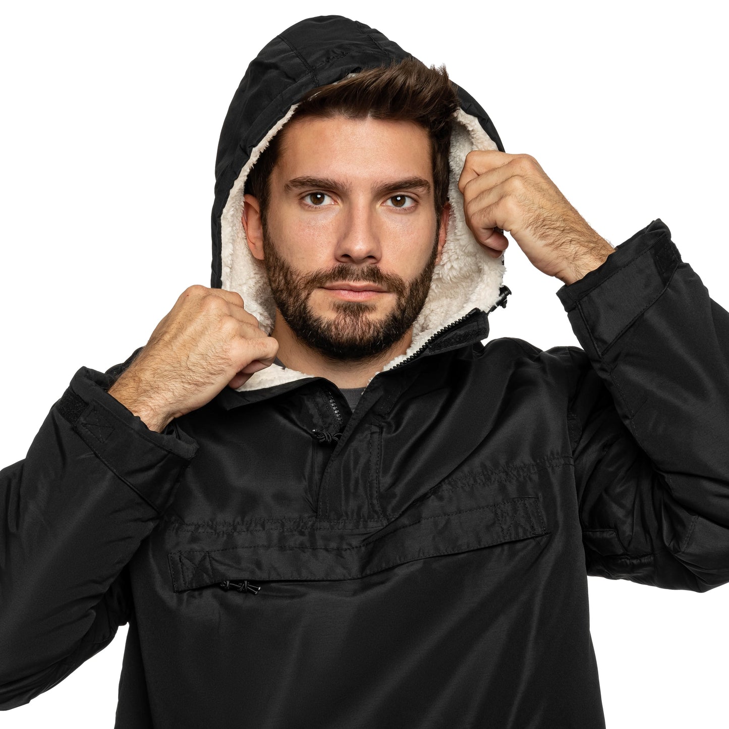 Kurtka Brandit Sherpa Windbreaker - Black