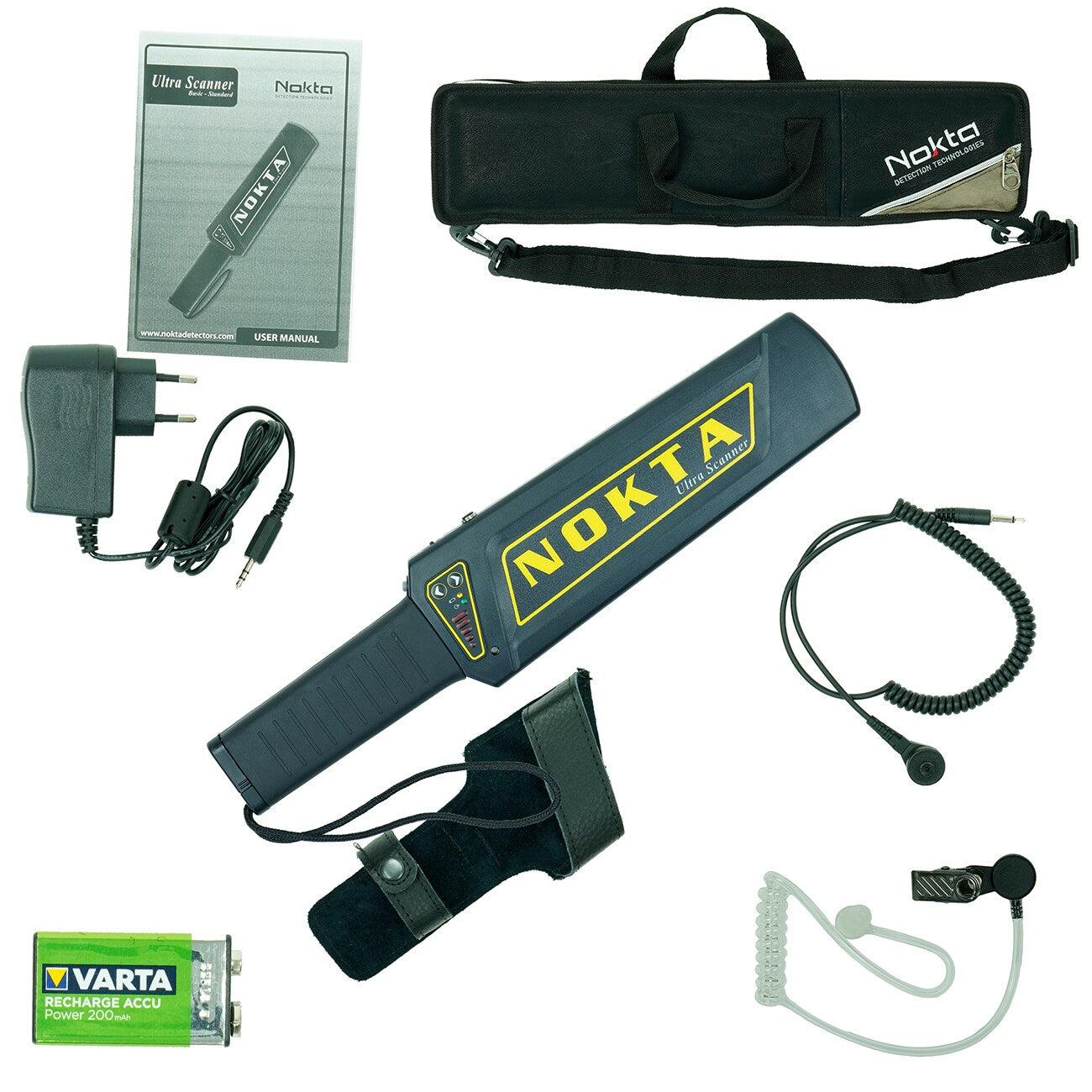 Wykrywacz metali Nokta Ultra Scanner Pro - zestaw