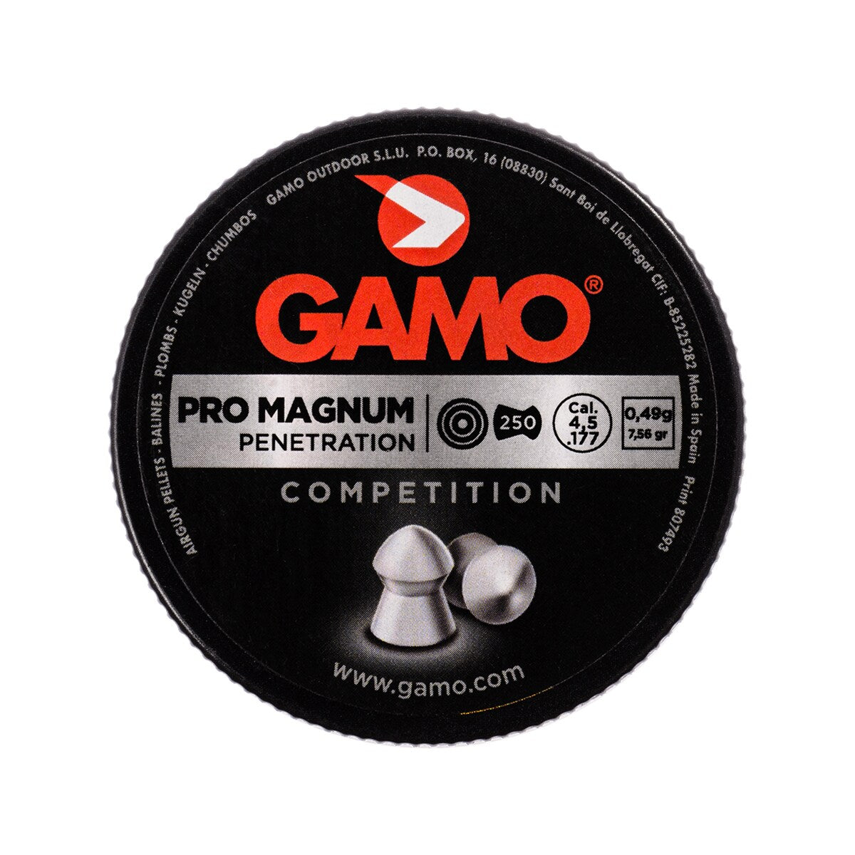 Śrut Gamo Pro Magnum 4,5 mm 250 szt.