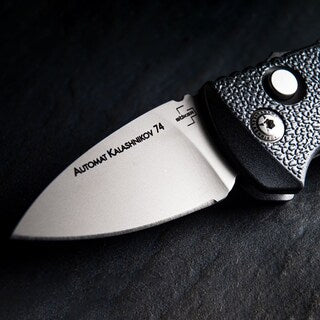 Nóż sprężynowy Boker Plus AKS-74 Stubby Swiss Edition D2