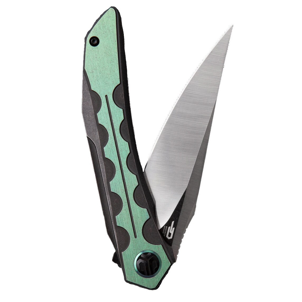 Nóż składany Bestech Knives Samari - Black/Green