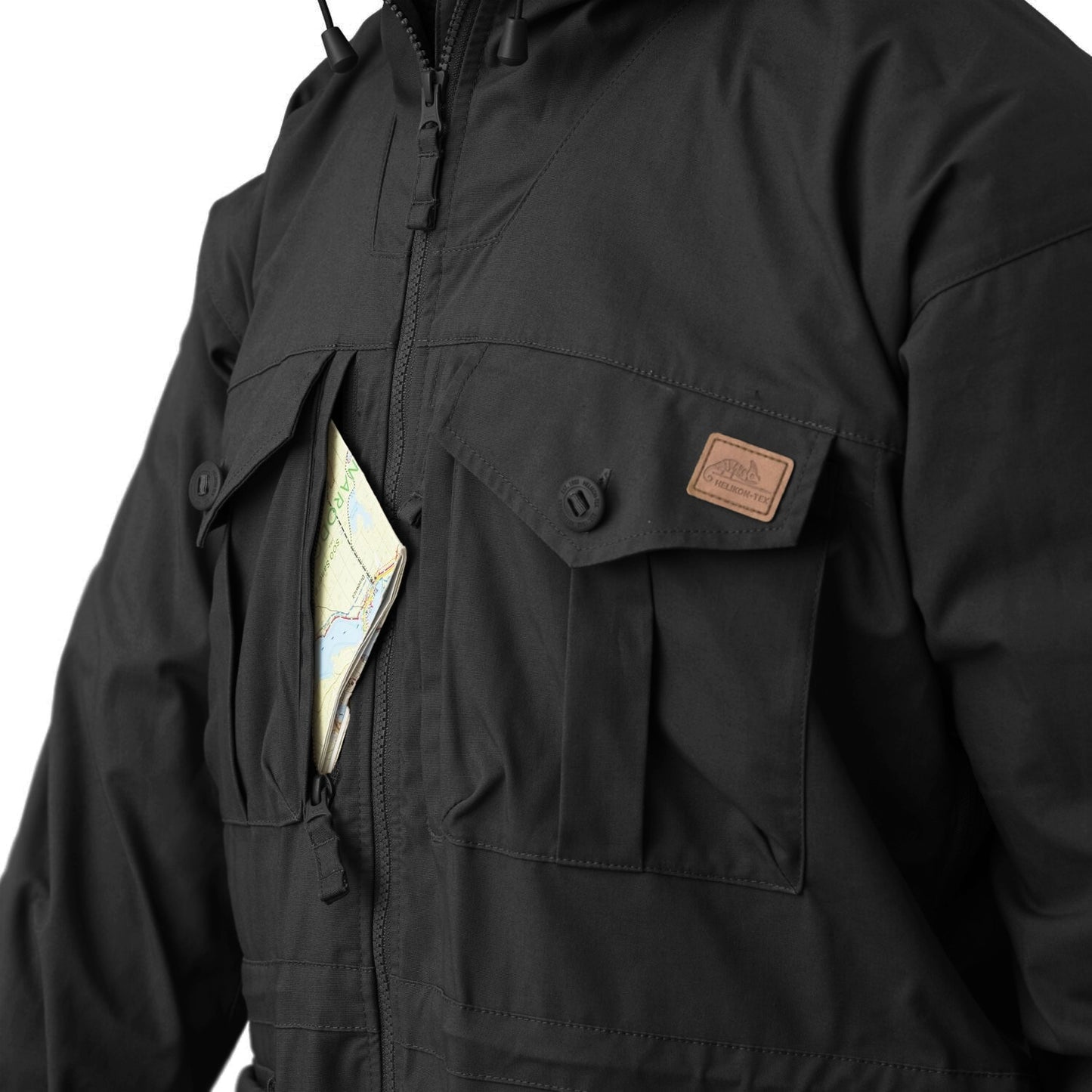 Kurtka Helikon SAS Smock Duracanvas - Black