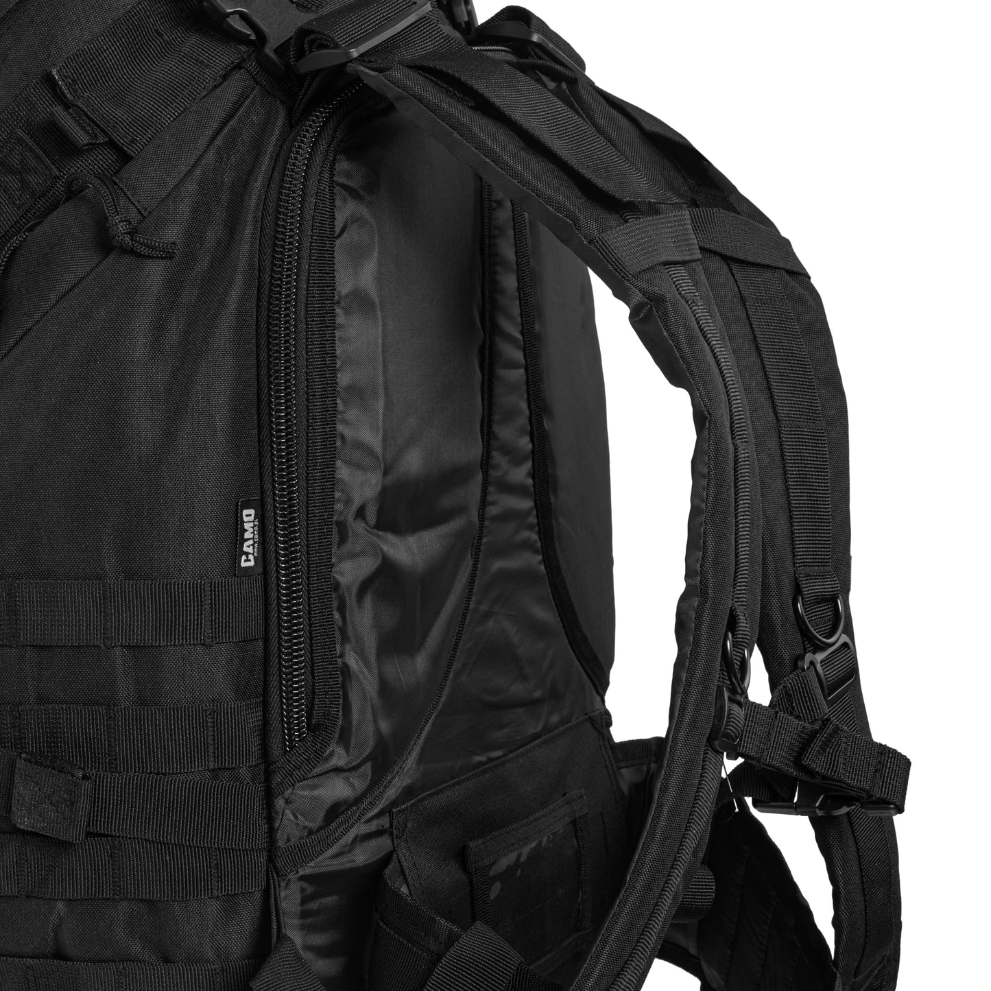 Plecak Camo Military Gear Overload 60 l - Black