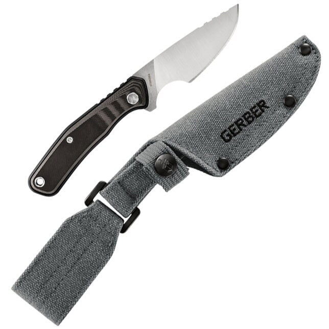 Nóż Gerber Downwind Caper Serrated - Black