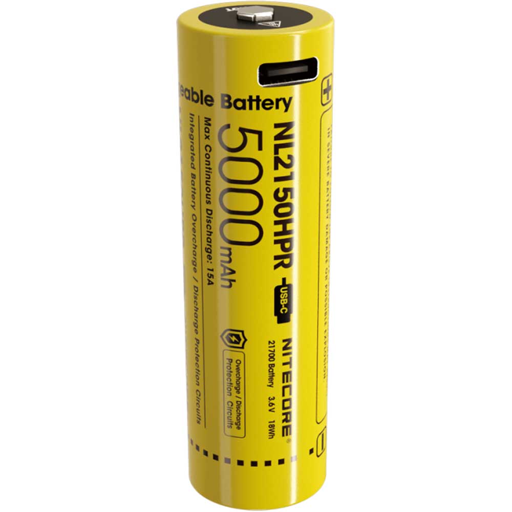 Akumulator 3,6 V Nitecore NL2150HPR 21700 - 5000 mAh