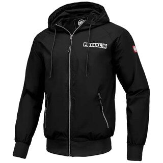 Kurtka Pitbull Athletic Logo Hooded - Black