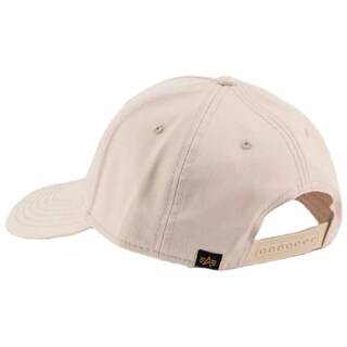 Czapka z daszkiem Alpha Industries Alpha Cap - Jet Stream White