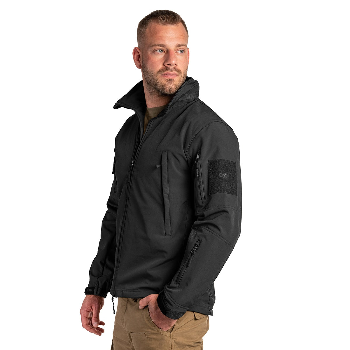 Kurtka Highlander Forces Tactical Softshell - Black