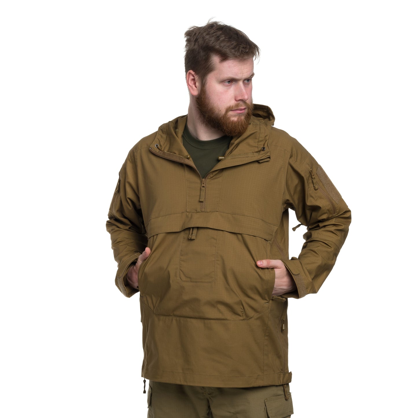 Kurtka Helikon Anorak Tracer PolyCotton Stretch Rip-Stop - Coyote