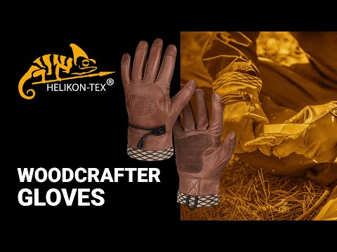 Rękawice Helikon Woodcrafter - U.S. Brown