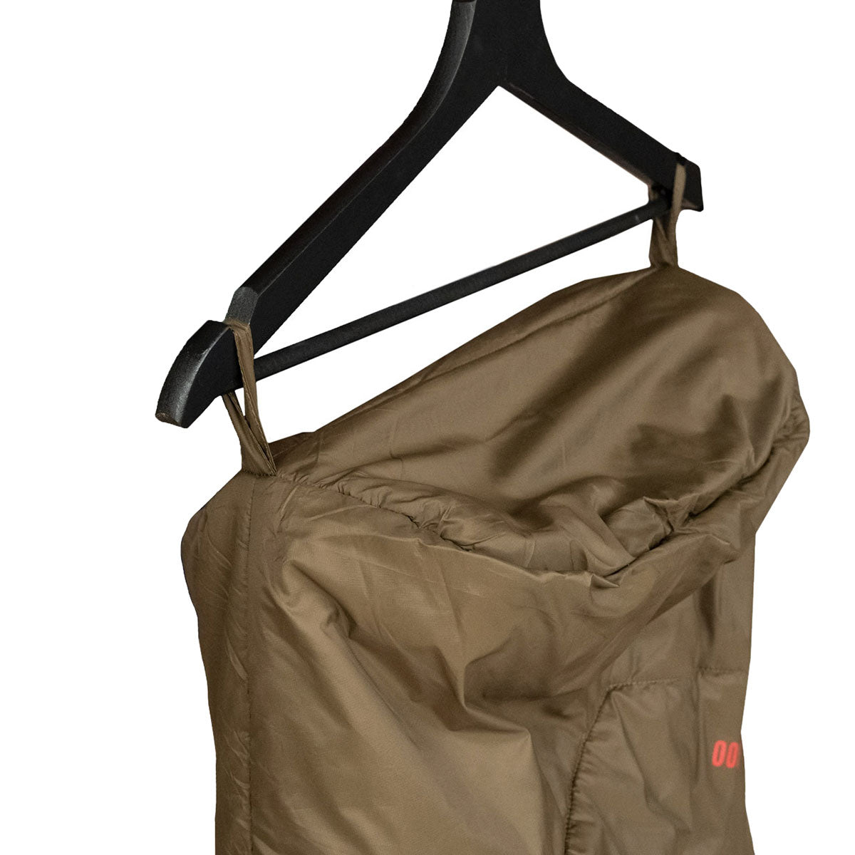 Śpiwór Alpinus Survival 1300 Oliwkowy - lewy