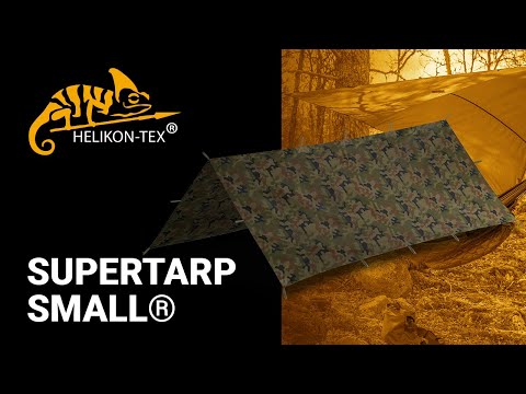 Płachta biwakowa Helikon Supertarp Small - Earth Brown