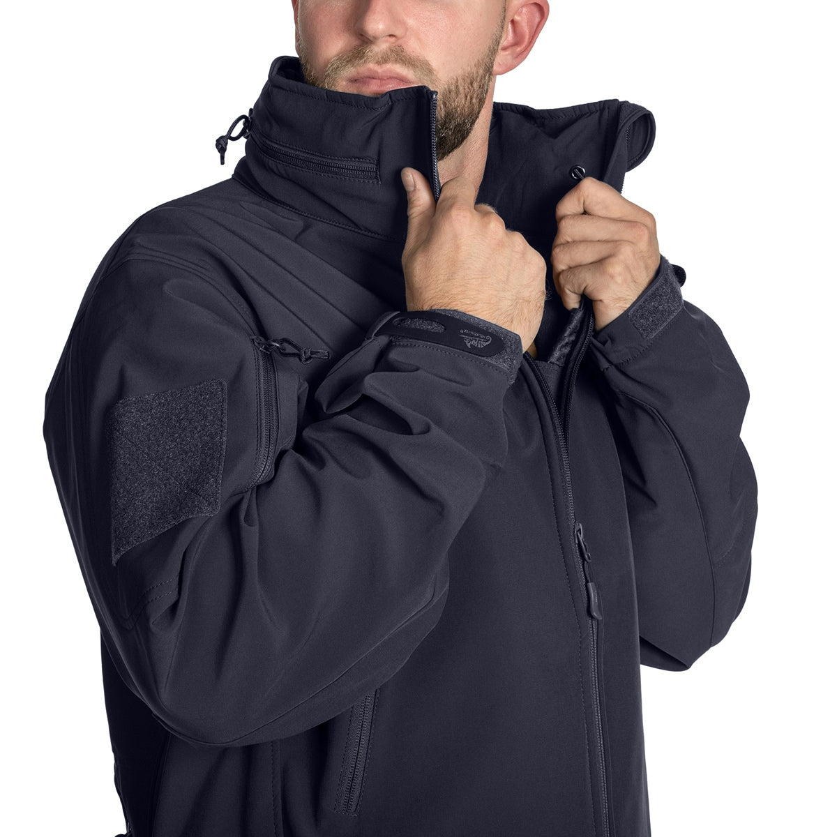 Kurtka Helikon Gunfighter Softshell Shark Skin Windblocker - Navy Blue