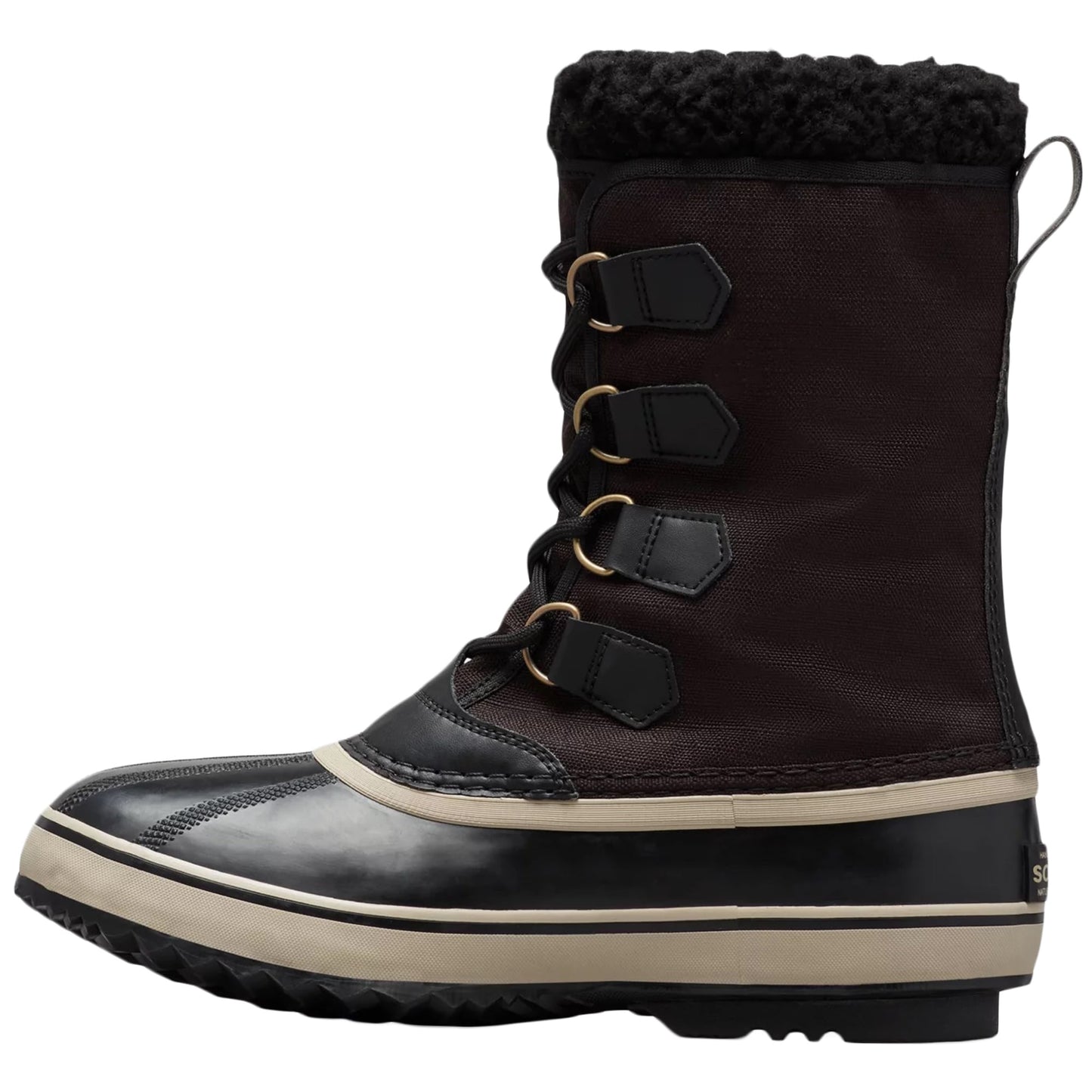 Buty śniegowce Sorel 1964 PAC Nylon WP - Black/Ancient Fossil