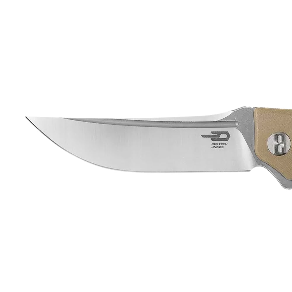 Nóż składany Bestech Knives Scimitar - Beige