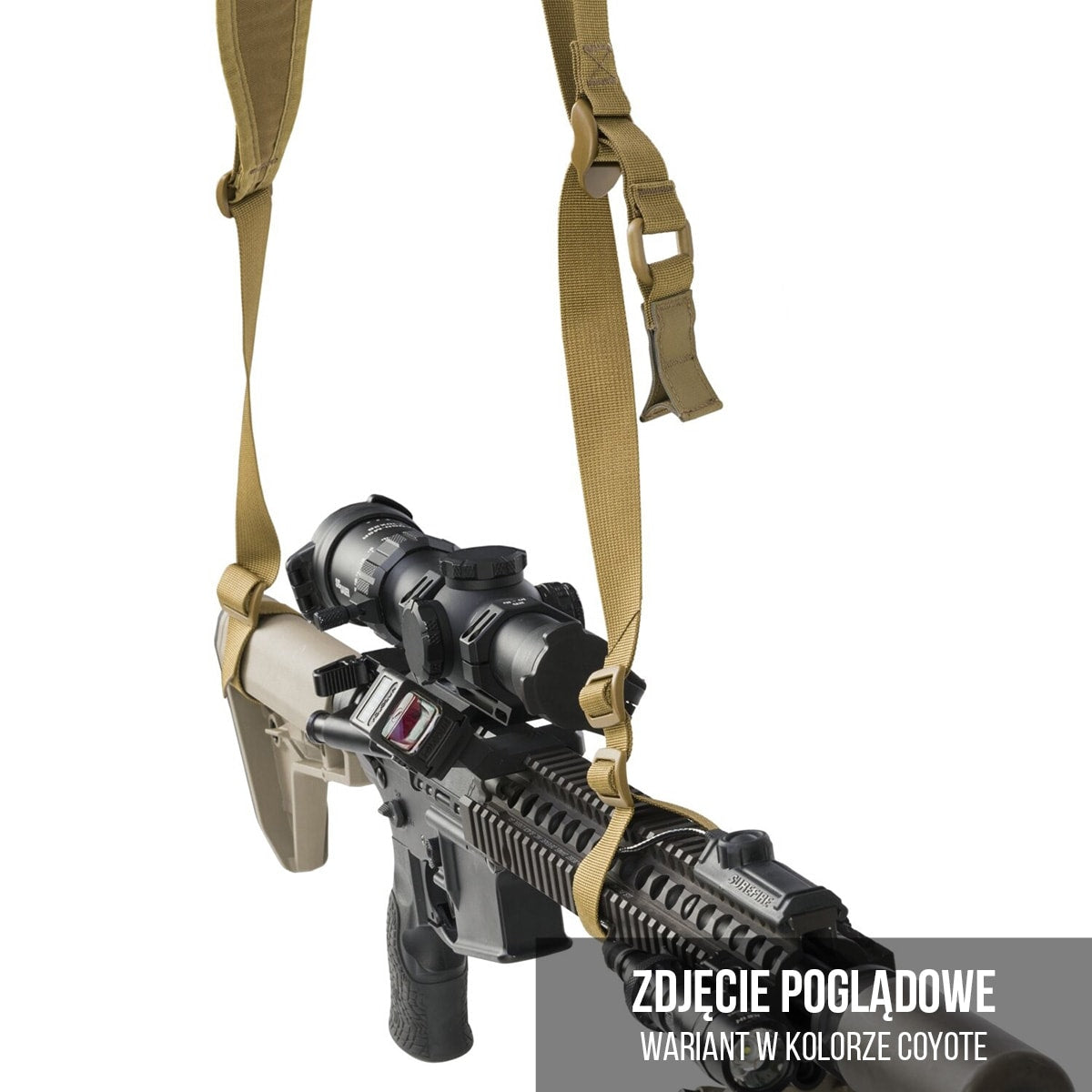 Zawieszenie taktyczne do broni Helikon Mirage - Rhodesian Camo