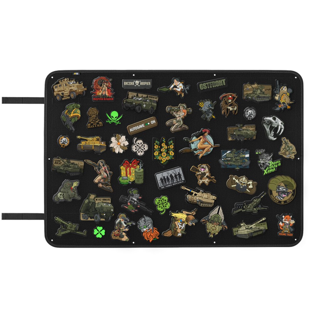 Panel na naszywki M-Tac 65 x 95 cm - Black