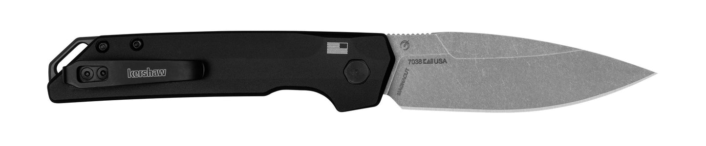 Nóż sprężynowy Kershaw Launch Iridium - Black