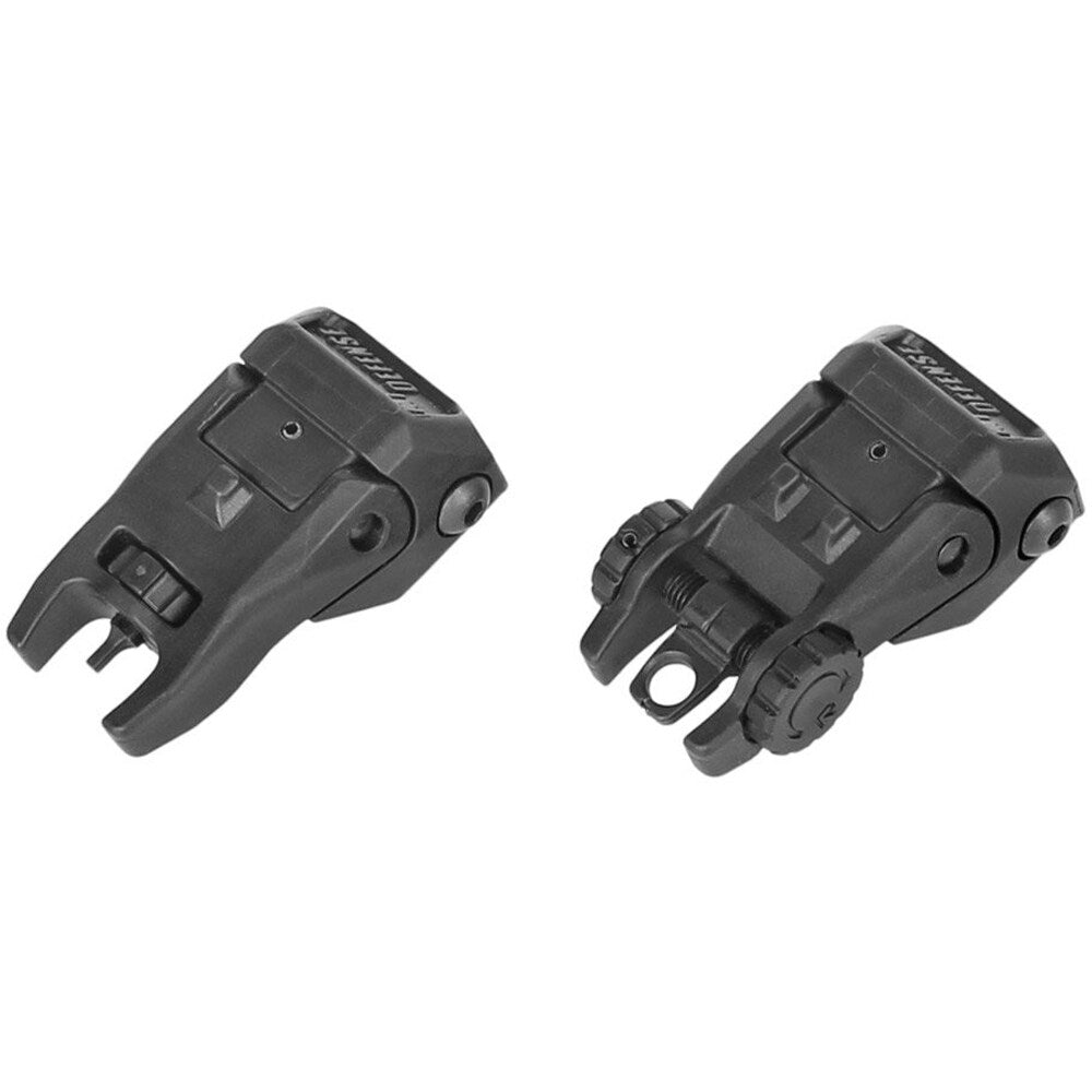 Składane przyrządy celownicze IMI Defense TFS/TRS Tactical Flip Up Sights Set - Black