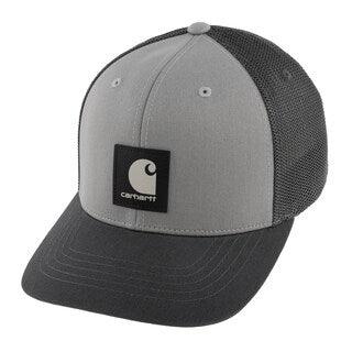 Czapka z daszkiem Carhartt Twill Mesh Back Logo - Asphalt