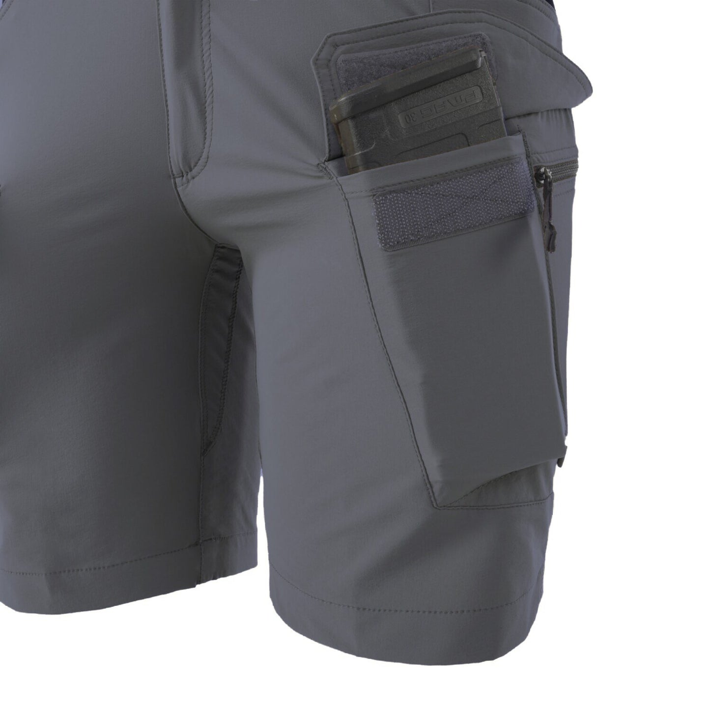 Szorty damskie Helikon OTP Nylon 8,5" - Shadow Grey/Black