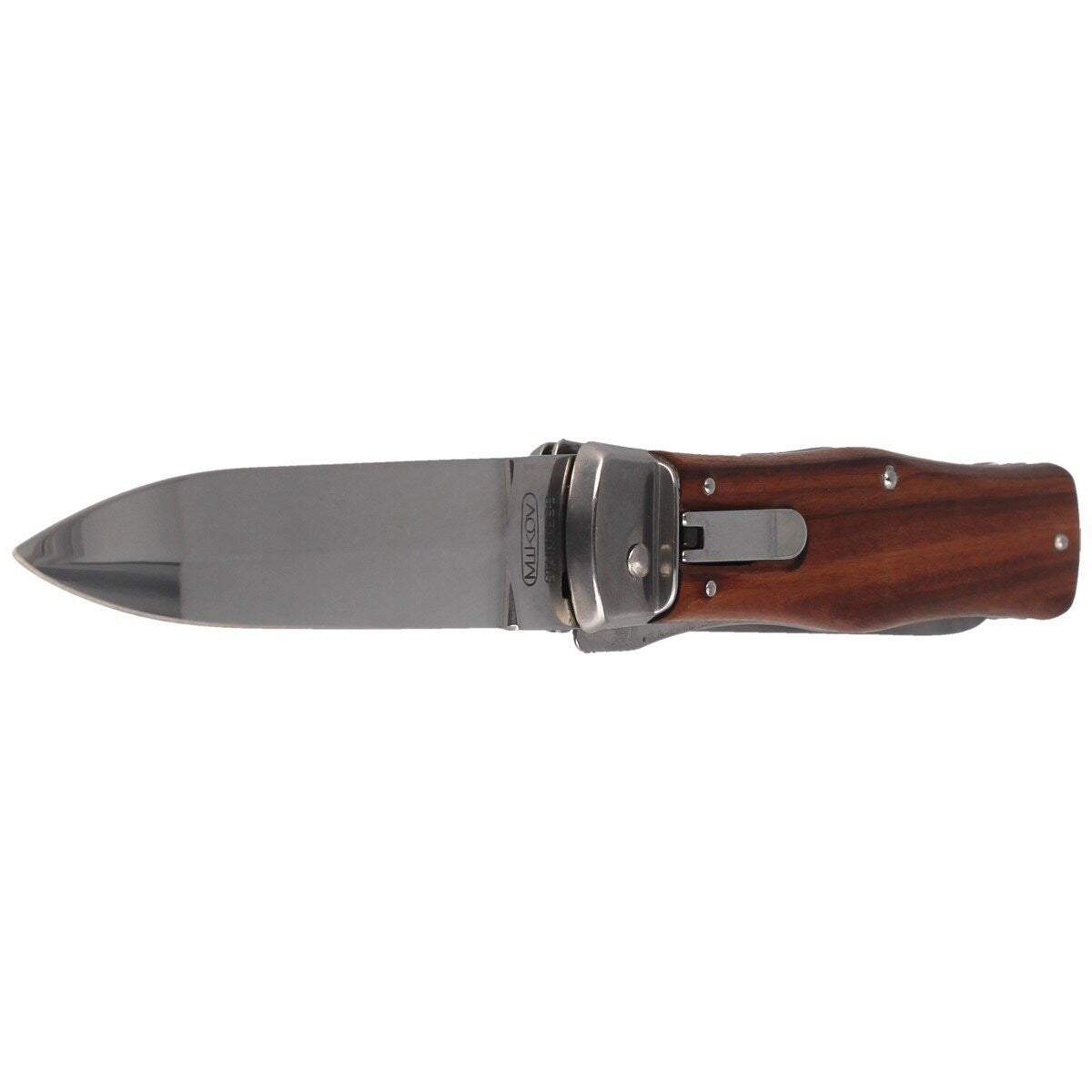 Nóż sprężynowy Mikov Predator 241-ND-2/KP Wood