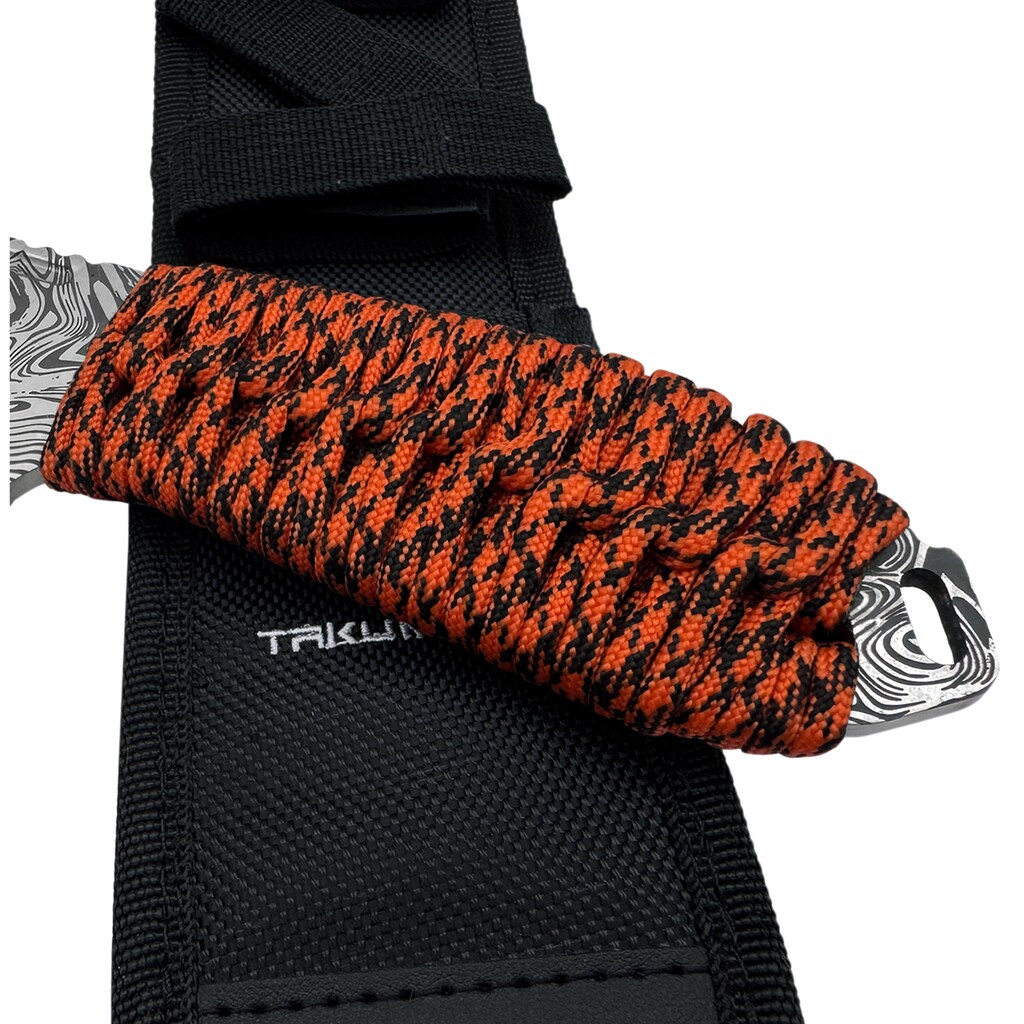 Nóż Takumitak Takumi - Damascus/Orange