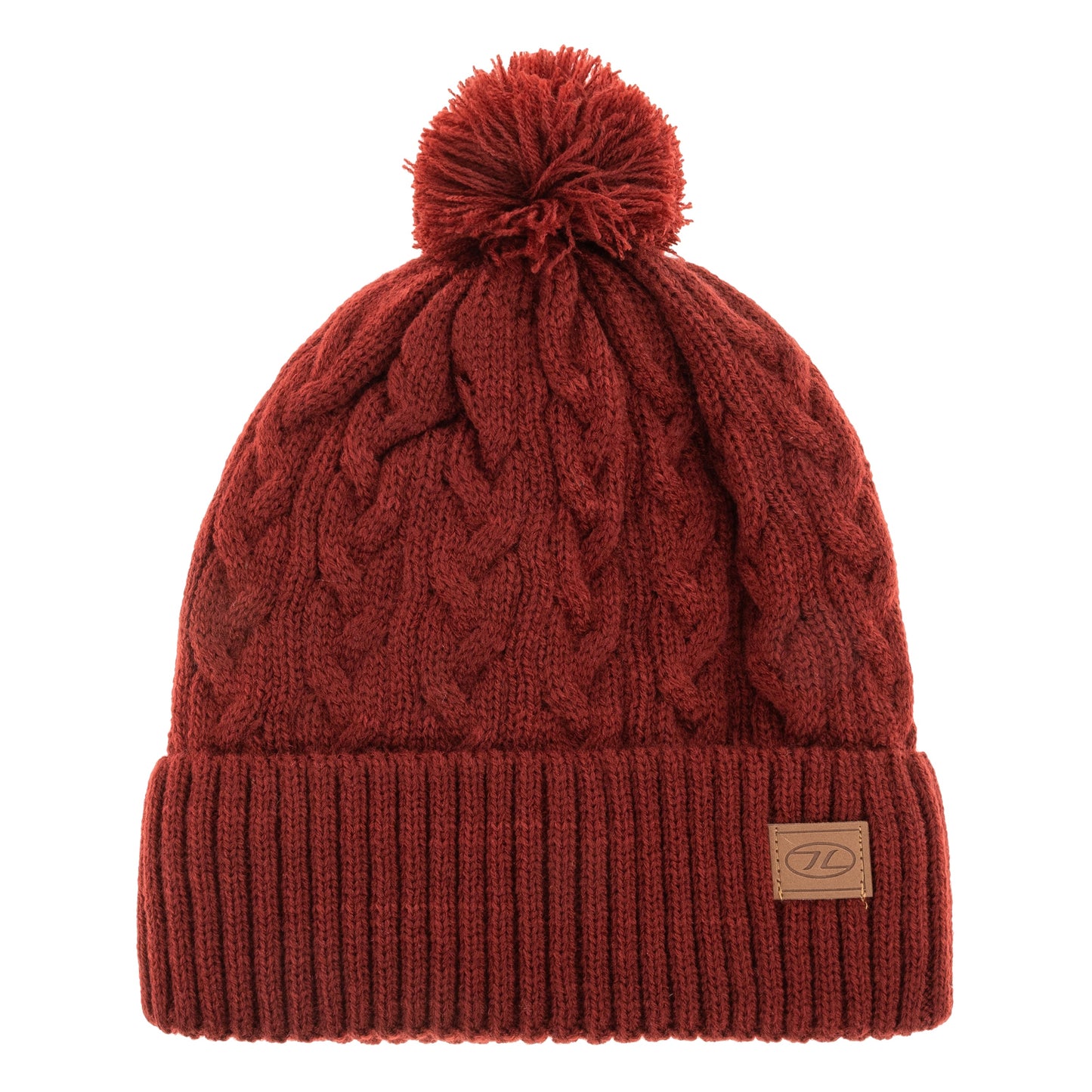 Czapka Highlander Outdoor Beira Lined Bobble Hat - Dark Red
