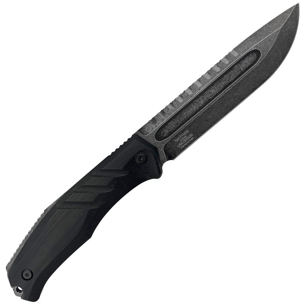 Nóż Takumitak Exit Point - Black/Stonewash