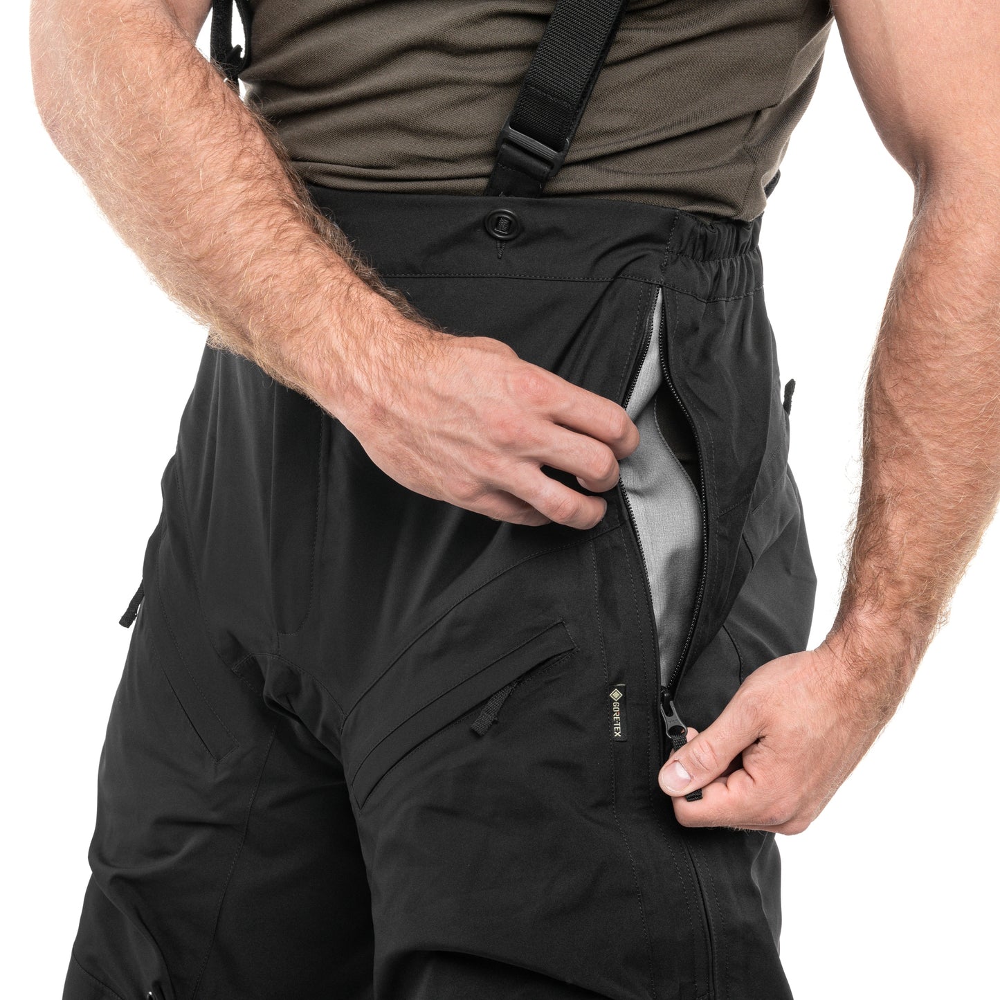 Spodnie wodoodporne UF PRO Monsoon XT Tactical Rain Pants - Black