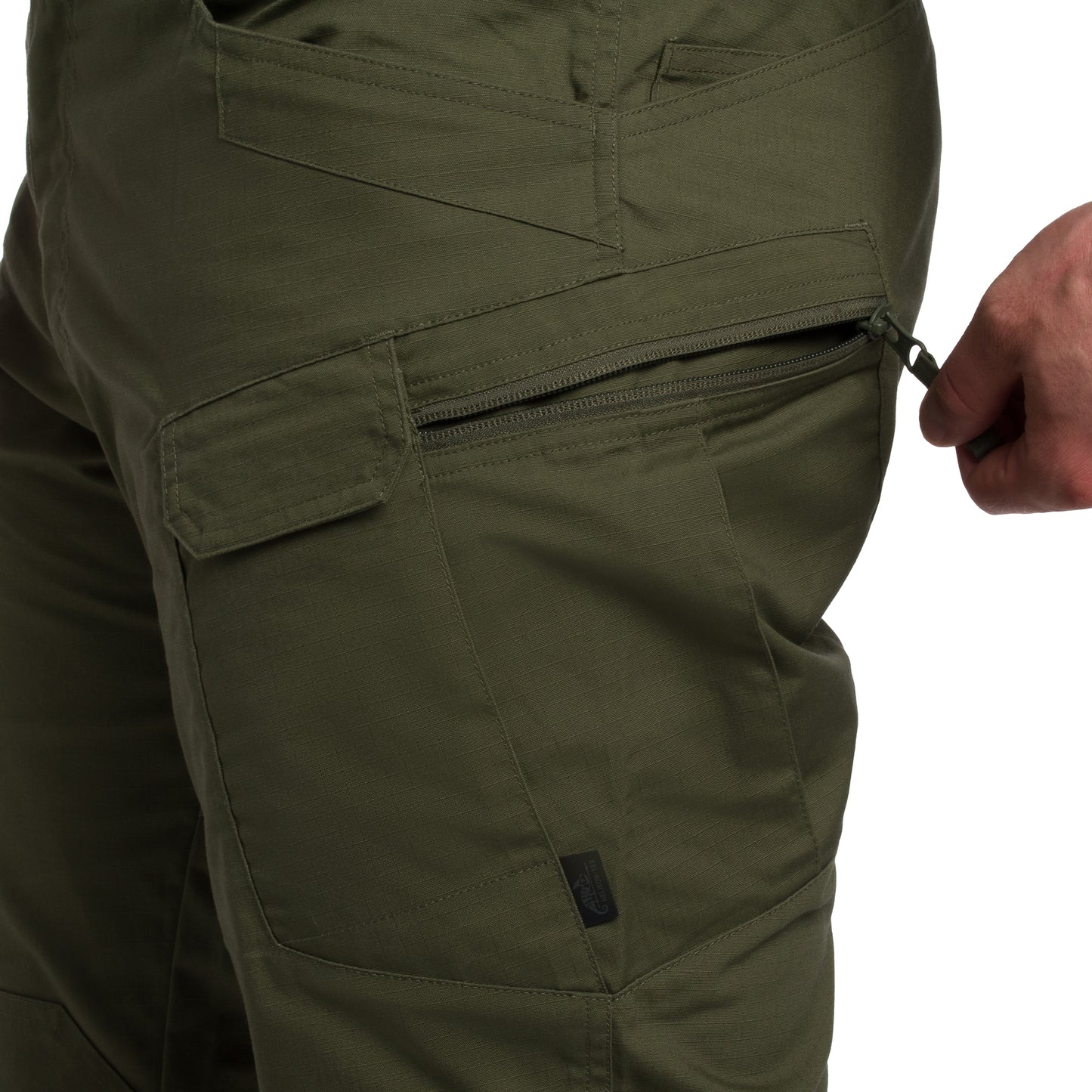 Spodnie Helikon UTP PolyCotton Stretch Rip-Stop - Olive Green