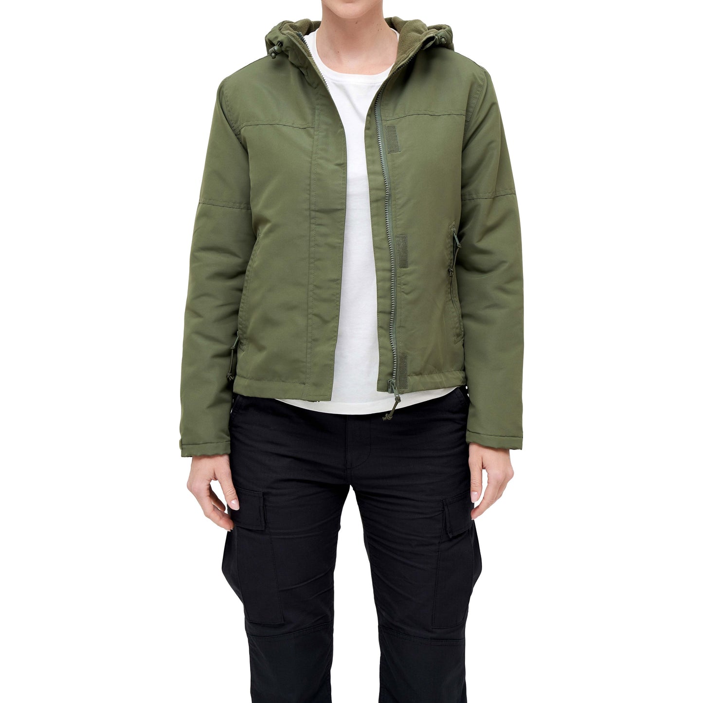 Kurtka damska Brandit Windbreaker Frontzip - Olive