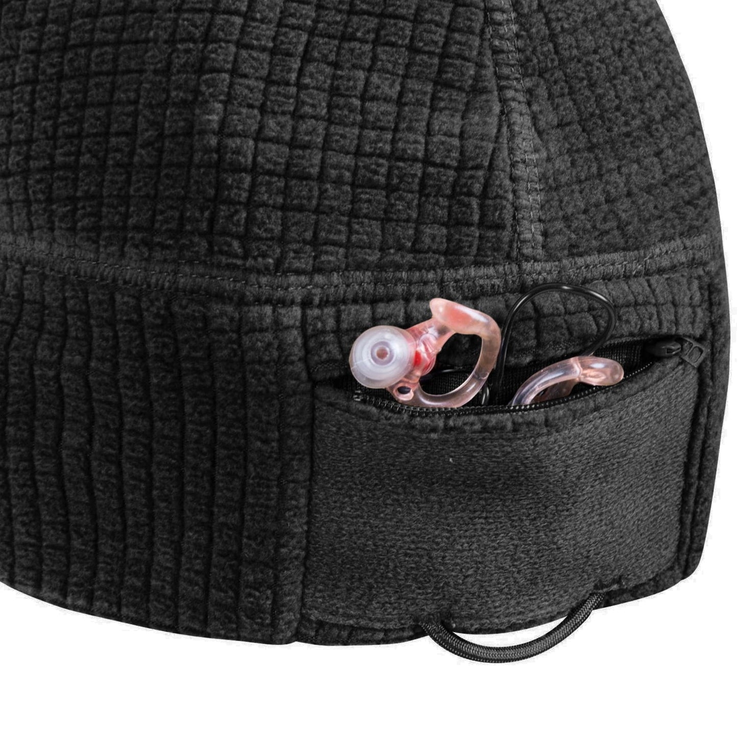 Czapka Helikon Range Beanie Grid Fleece - Black