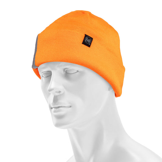 Czapka Buff Safety Knitted Polar Beanie Fluor - Orange