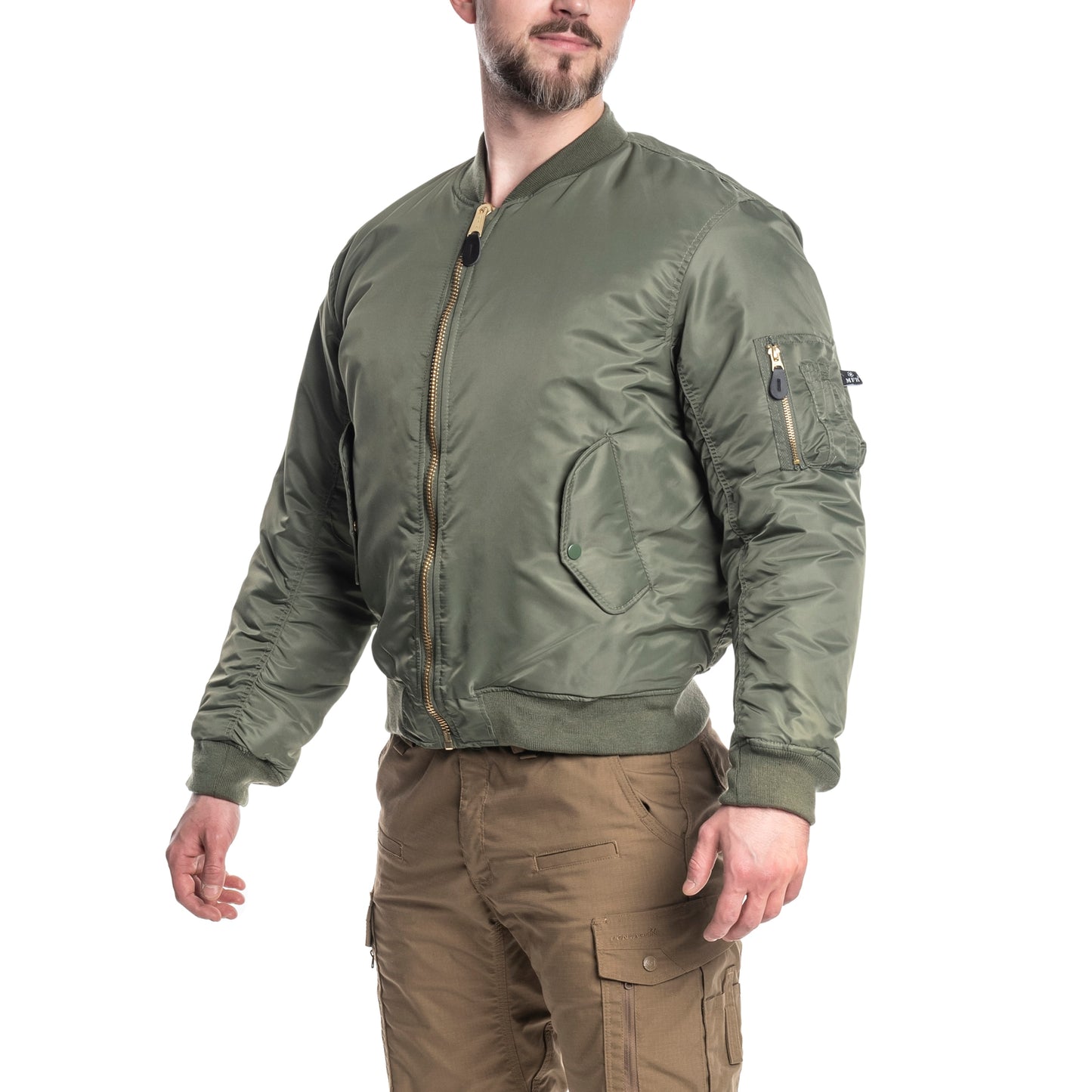 Kurtka MFH MA-1 US Flight Jacket - Olive
