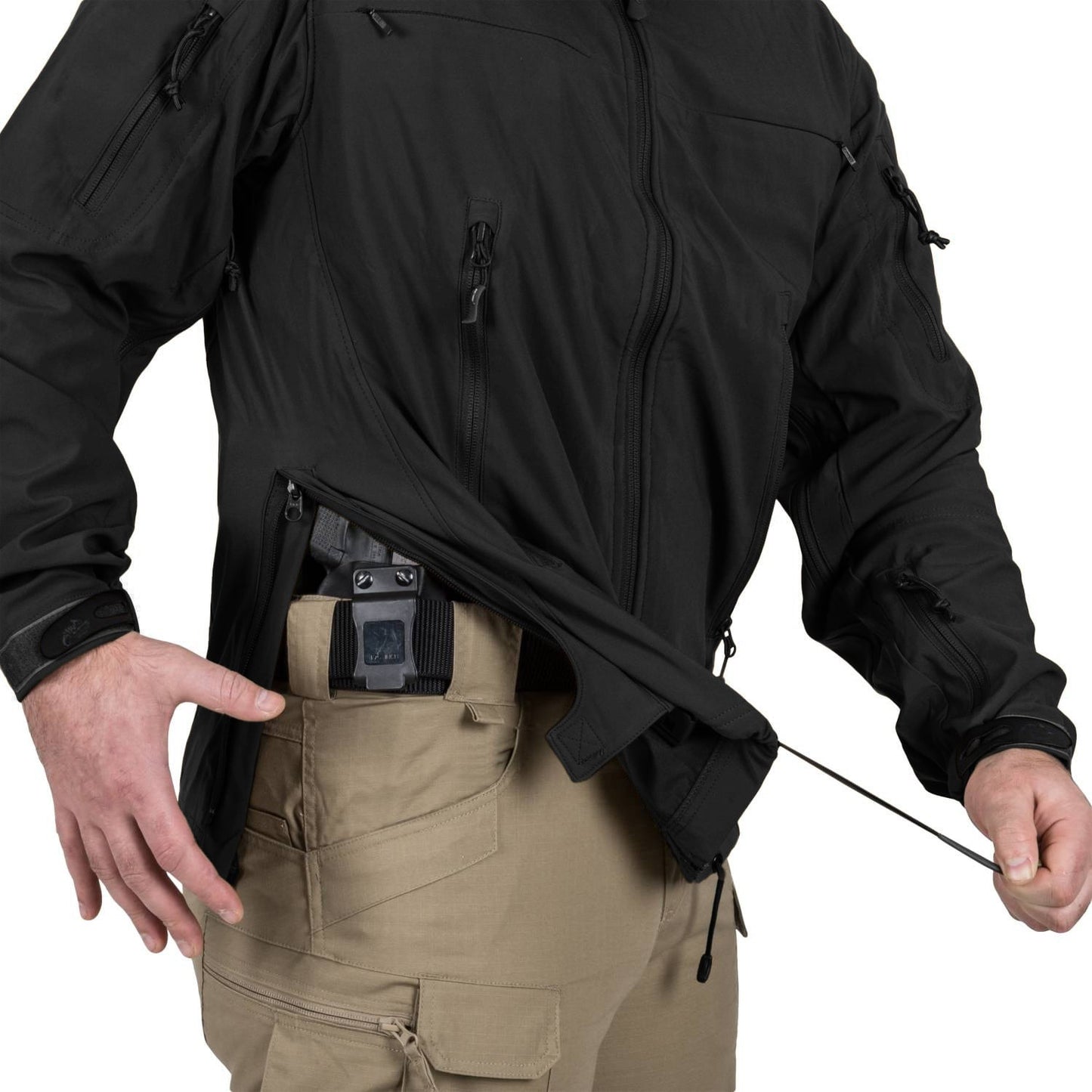 Kurtka Helikon Cougar Softshell Windblocker QSA HID - Black