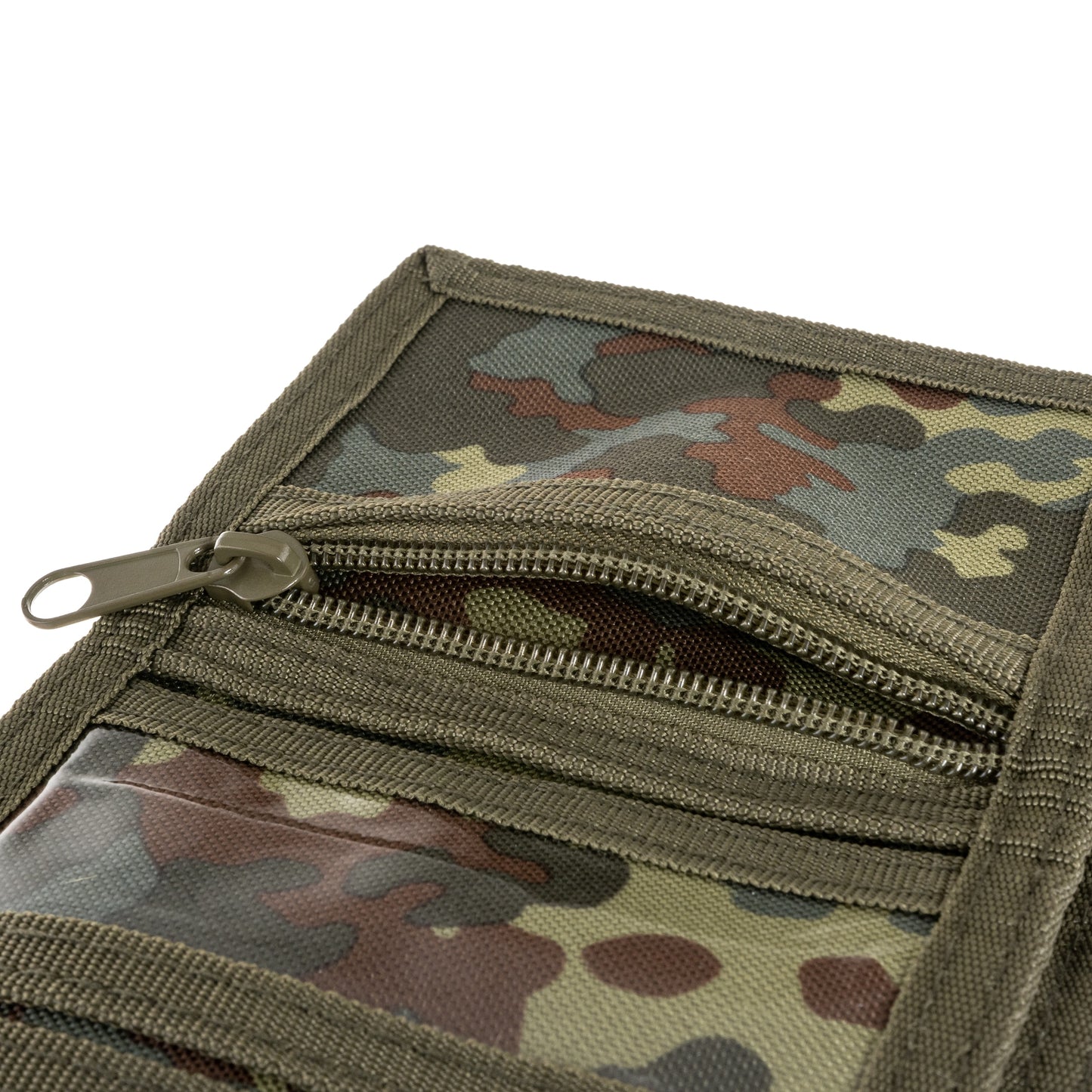 Portfel Mil-Tec z łańcuszkiem - Flecktarn