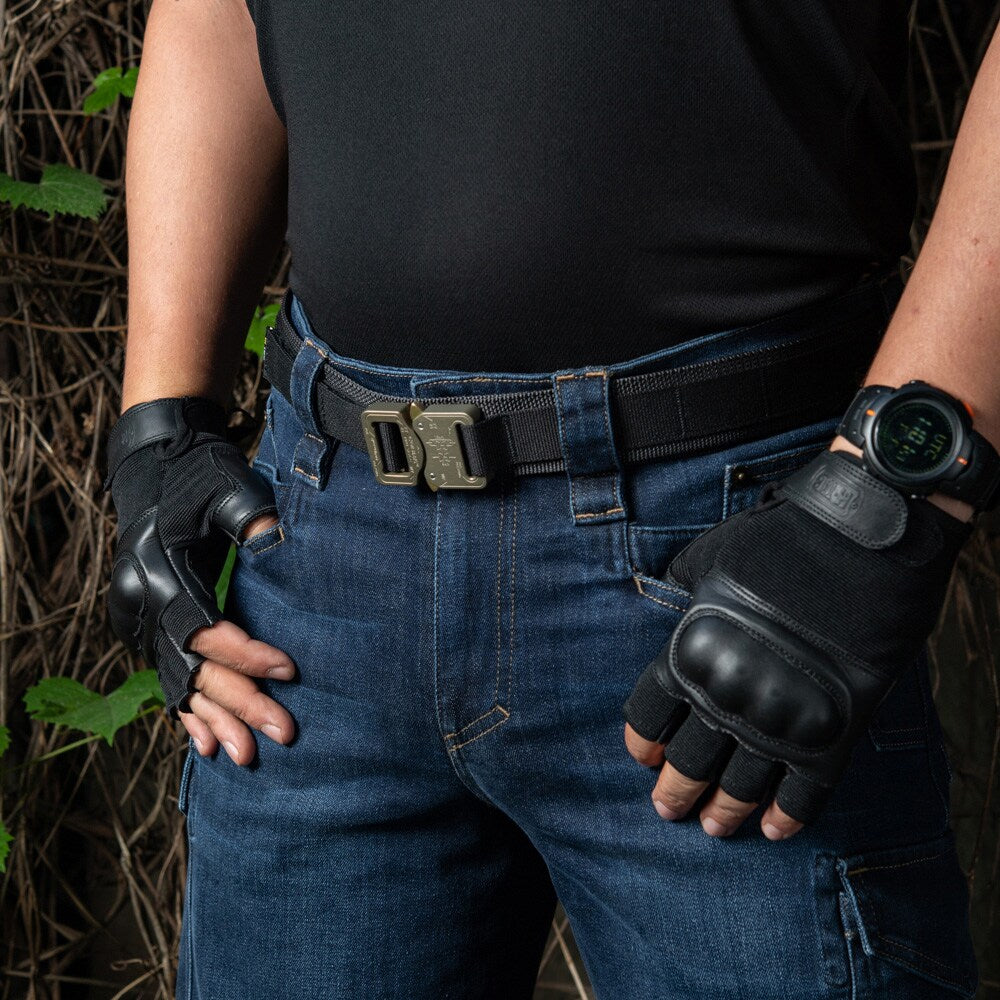 Pas taktyczny M-Tac Cobra Buckle Tactical Belt - Black