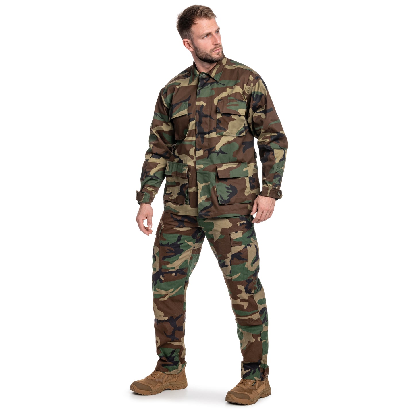 Bluza Mil-Tec BDU PolyCotton Woodland
