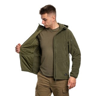 Polar Helikon Patriot Mk2 Hybrid Fleece - Olive Green