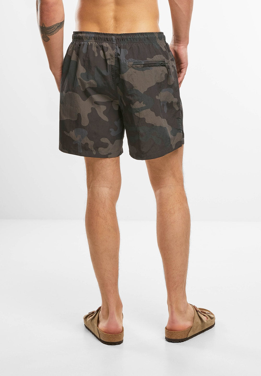 Szorty kąpielowe Brandit Swimshorts Basic - Dark Camo